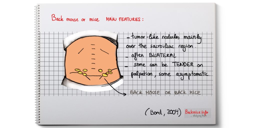 treatment of the back mouse